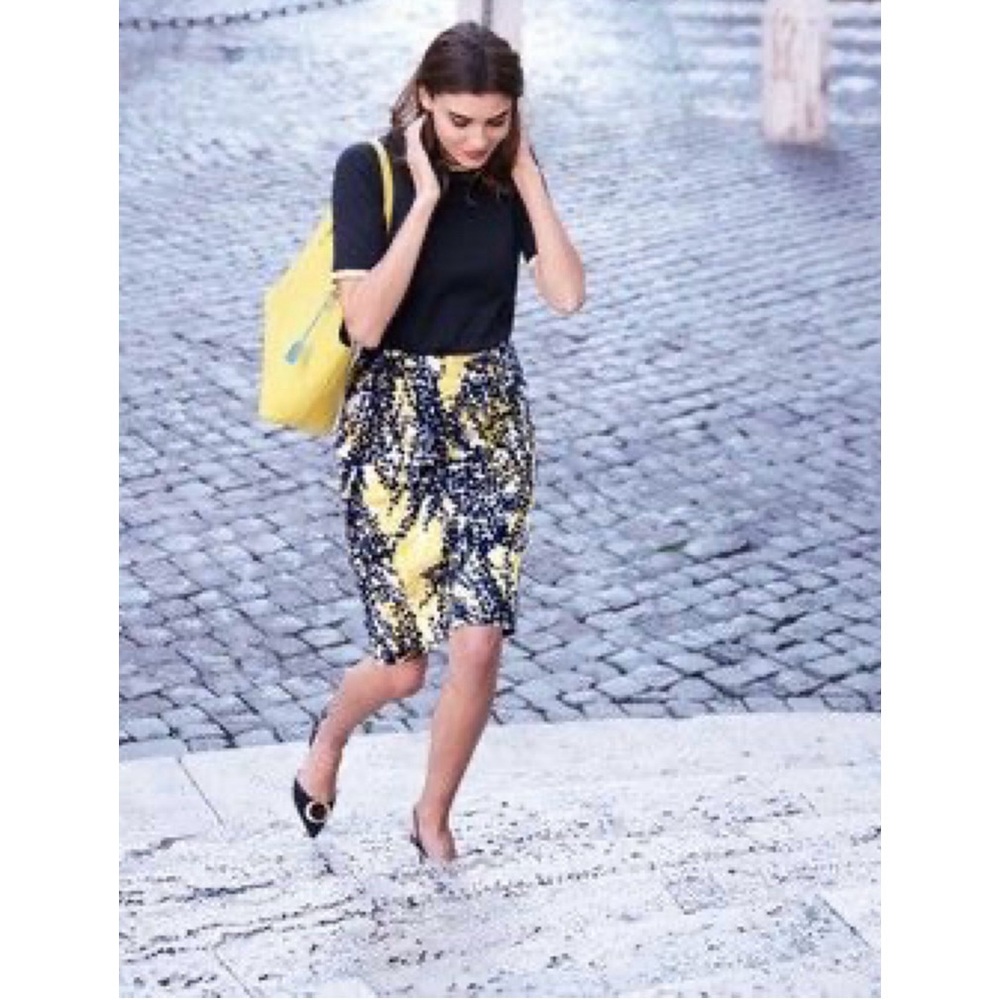 Boden Martha Patterned
Pencil Skirt